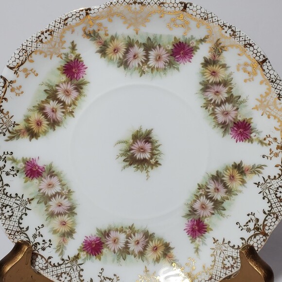 RC Iris Bavaria Teacup and Saucer Floral Vintage - Picture 9 of 10